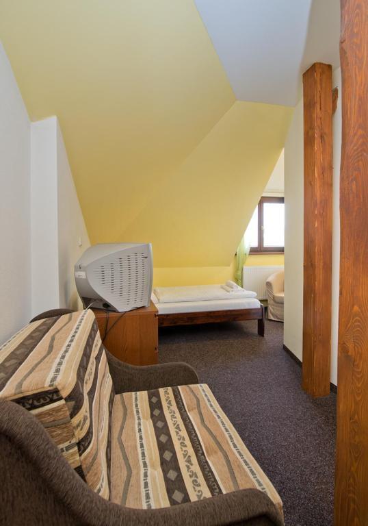 Hotel U Zlateho Byka Písek Szoba fotó